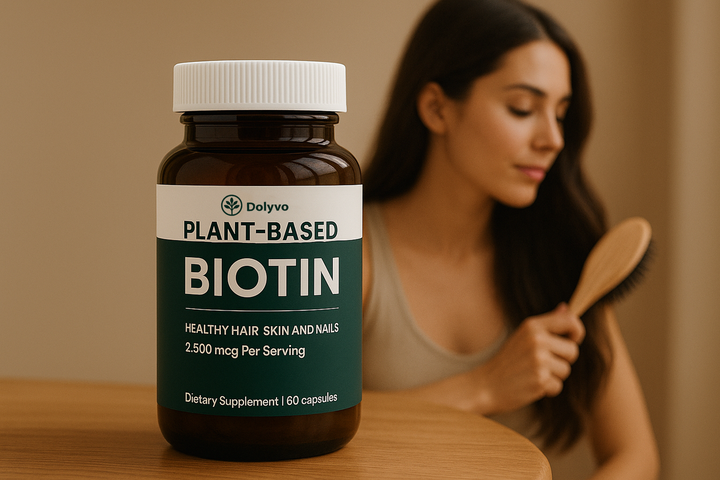 Dolyvo Plant-Based Biotin Supplement